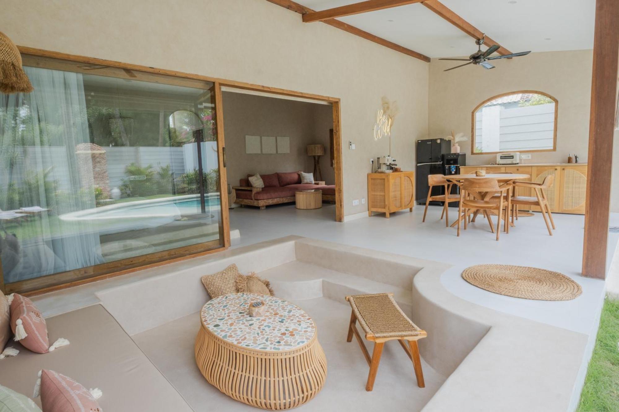 Gili Boho Villas - Aesthetic Private Pool Villas Gili Trawangan Exterior foto